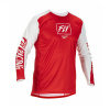 Dres FLY RACING Lite (červená/biela) 2XL