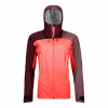 Ortovox dámska nepremokavá bunda Westalpen 3L Light Jacket W | farba: coral, veľkosť: XS