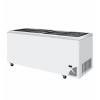 TEFCOLD Pultová mraznička prosklené rovné víko | ARO 701/2 Grey Edge