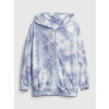 GAP Detská oversized mikina Modrá 8 Modrá Modrá