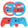 Joycon Grip & Wheel 4 in 1 - Blue & Red (SWITCH)
