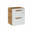 COMAD - Skrinka pod umývadlo 50cm 2 zásuvky ARUBA biela 5907611647202