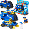Rozpravkové auto - Tlapková patrola CHASE FÓRKU POLICAJNÉ VOZIDLO S ODPAĽOVAČOM (Patrol Patrol Chase Figurine Policajné auto s odpaľovačom)
