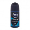 Nivea Men Deep Black Carbon Beat 48H deodorant roll-on antiperspirant 50 ml pro muže