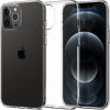 Púzdro Spigen Liquid Crystal iPhone 12 / 12 Pro Crystal Clear