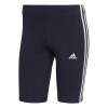 adidas Essentials 3 Stripe Biker Shorts Womens Legend Ink XS (4-6)