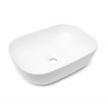 Swiss aqua technologies Umyvadlo na desku SAT Infinitio 45,5x32,5 cm mat bez přepadu SATINF4532M