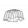 BASIL Drôtená kupola pre kôš na bicykel pre psa Basil Buddy Space Frame 43,5 x 30 x 24,5 cm - čierna