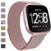 Kovový remienok Fitbit Versa 1 / 2 / Lite – Magnetic – ružová