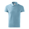 MALFINI Polokošile Cotton 212, krátký rukáv, pánská MAL-2121517 2XL Modrá nebesky