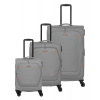 Cestovné kufre set 3ks Travelite Umbria S,M,L 186 L sivá
