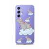 Kryt TopQ Samsung A54 5G Grey Unicorns 93249