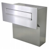 Poštová schránka - Box na stene Inox 19-26 cm (Poštová schránka - Box na stene Inox 19-26 cm)