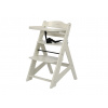 ATMOWOOD Detská jedálenská stolička - biela