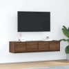 vidaXL TV stolíky 2 ks hnedý dub 60x31x25,5 cm spracované drevo 861503
