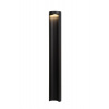 Lucide 27874/65/30 Stĺpikové svietidlo COMBO LED, 7W, 3000K, 200lm, IP54, čierna