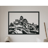 drevko Obraz Trenčiansky hrad Rozmer obrazu: 65 x 89 cm, Farba dekorácie: Čierna