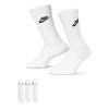 Nike 3 Pack of Essential Crew Socks White/Black XL 11-14.5