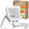 LED reflektor Ledvance Floodlight Sensor 17W 3000K teplá biela 2200lm IP65 biely