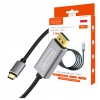 Kábel USB-C DisplayPort Zenwire 1014354000 čierny 180 cm