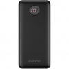 Canyon PB-2002, Powerbank, Li-Pol, 20.000 mAh, Digitálny displej, Vstup: 1x USB-C, Výstup: 1x USB-C a 2x USB-A, čierna CNE-CPB2002B