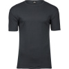 TeeJays Tričko Interlock TJ 520, krátký rukáv, pánské COT18052067002-dark grey M Šedá tmavá