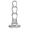 Gläs Triple Play Beaded Butt Plug