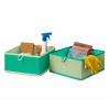 Tchibo - Úložné boxy do zásuviek - farba: zelená