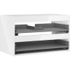 Mexen Box-A, závesná skrinka 80 cm, 2 zásuvky, biela lesklá, 91AX0-0800-470-2-00