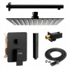 Podomietkový sprchový set INEA BLACK