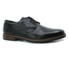 RIEKER 13523-00 black, pánské polobotky vel.40 (RIEKER 13523-00 black)