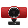 Genius Full HD Webkamera ECam 8000 1920x1080 USB 2.0 červená Windows 7 a vyšší FULL HD, 30 FPS
