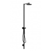 Axor Starck - Sprchový set s batériou, priemer 24 cm, 1 prúd, matná čierna 12670670