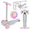 Trojkolesová kolobežka Kidwell Jax gray/pink