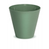 Prosperplast Květináč TUBUS ECO WOOD 20 cm - barva: zelená ECO