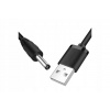 Kábel Ugreen USB - USB typ C / microUSB / Lightning 1 m čierny
