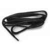 Šnúrky do topánok 8884, okrúhle, stredne silné; ČIERNE 60 cm