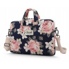 Púzdro CANVASLIFE BRIEFCASE LAPTOP 13-14 NAVY ROSE