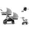 CYBEX Gazelle S + Gazelle S Cot S Twin Travel Set Aton B2 i-Size stone grey 2025