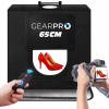 FOTOGRAFICKÝ BEZTIENOVÝ STAN 65x65 cm LED 5500K GEARPRO NA FOTOGRAFIU