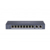 Hikvision DS-3E0310P-E/M síťový přepínač Nespravované L2 Fast Ethernet (10/100) Podpora napájení po Ethernetu (PoE) Černá