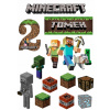 Wydruk na tort masa cukrowa MINECRAFT TNT meno vek