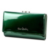 Pierre Cardin Dámska peňaženka 07 SHINY 108 Kožená lakovaná zelená