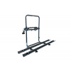 Nosič bicyklov Peruzzo Brennero 4x4 s rezervným kolesom - 2 bicykle s koľajnicami (čierny)