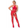 Bodystocking Hot in Here Demonic Farba: Červená, Veľkosť: S/M