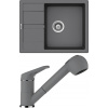 Set Schock S17-2 (dřez Manhattan D-100 Croma + baterie Cosmo.120 Croma)