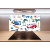 Panel do kuchyne Symboly surfingu 100x50 cm
