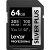 LEXAR SDXC 64GB Professional SILVER Plus 1066x