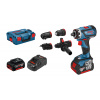 Aku vŕtací skrutkovač Bosch GSR 18V-60 FC Set (2x4.0Ah) L-Boxx 06019G7100x