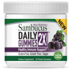 Nature's Answer Sambucus Daily Gummies, černý bez, 45 gumových bonbónů